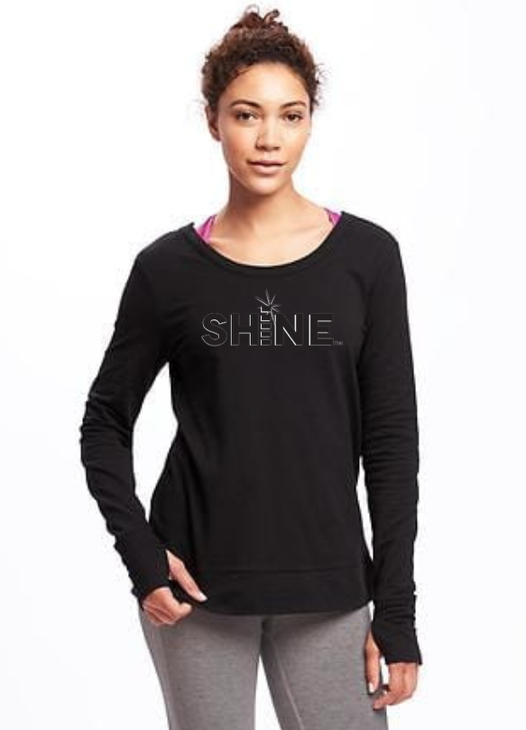 Black SHiNE Sweatshirt